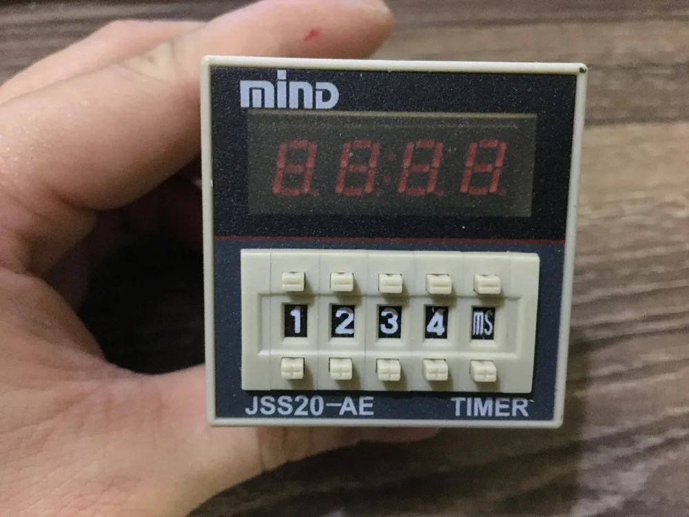 Таймер-реле JSS20-AE, 220V, 1-999 сек.