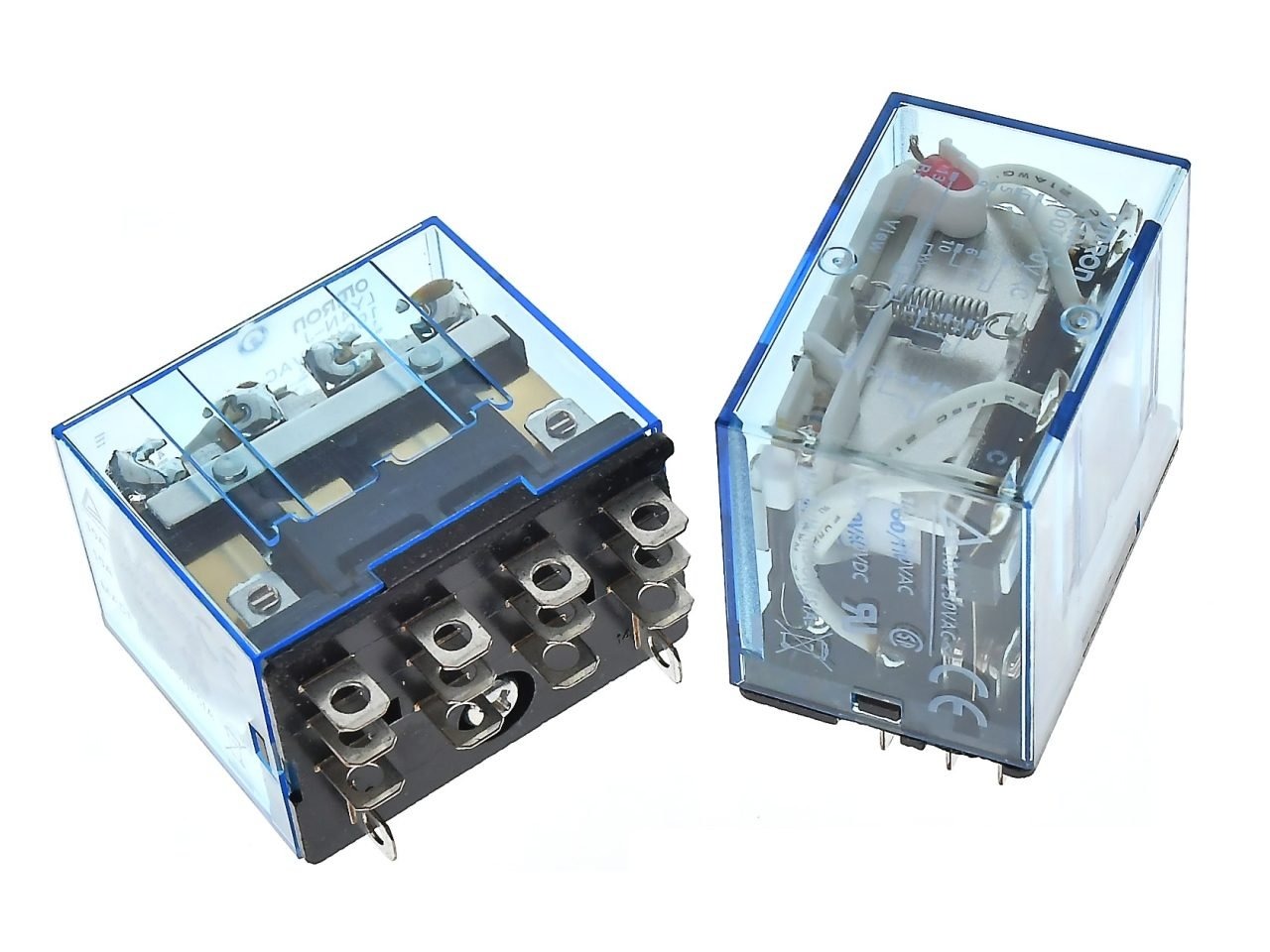 Реле с клемником  OMRON LY4NJ 220V