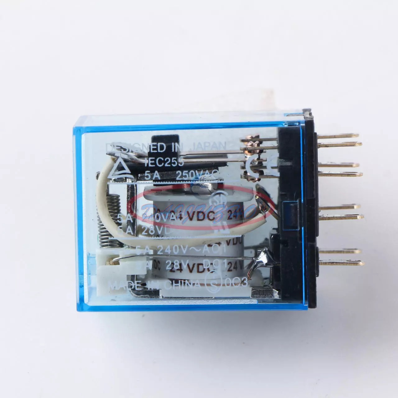 Реле с клемником  OMRON MY2NJ 24V